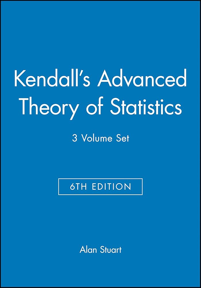 Amazon.com: Kendall's Advanced Theory of Statistics, Set